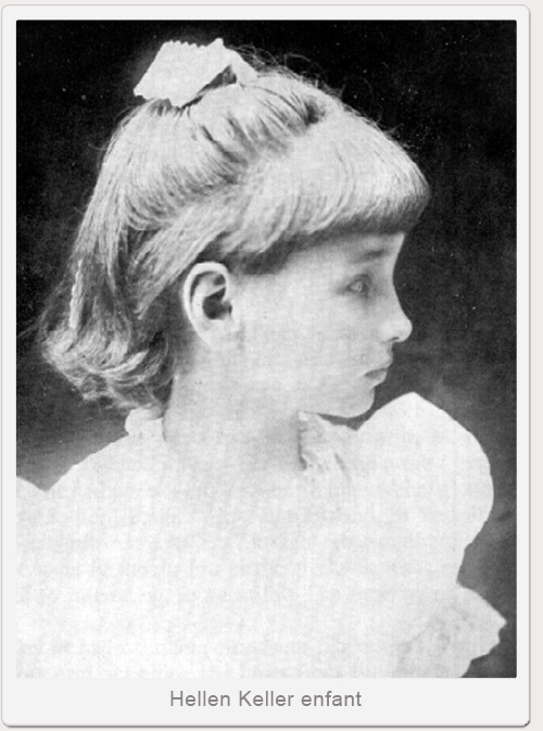 portrait d'helen keller