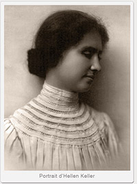 portrait d'helen keller